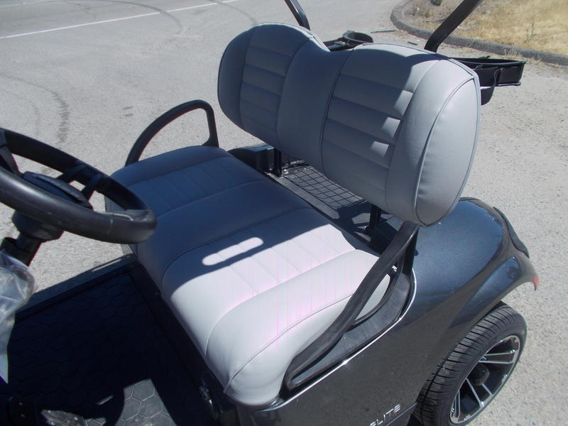 2023 E-Z-GO Express S2® ELiTE Lithium Metallic Charcoal - Image 4