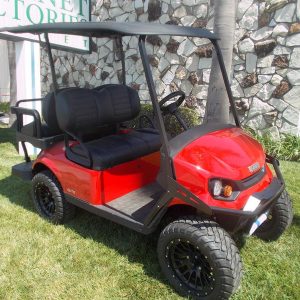 2024 E-Z-GO Express™ S4 ELiTE™ Lithium Flame Red