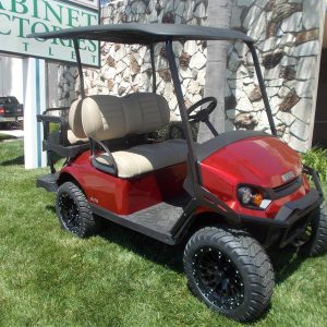 2024 E-Z-GO Express™ S4 ELiTE™ Lithium Inferno Red