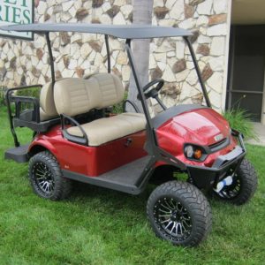 2023 E-Z-GO Express™ S4 Gas Inferno Red